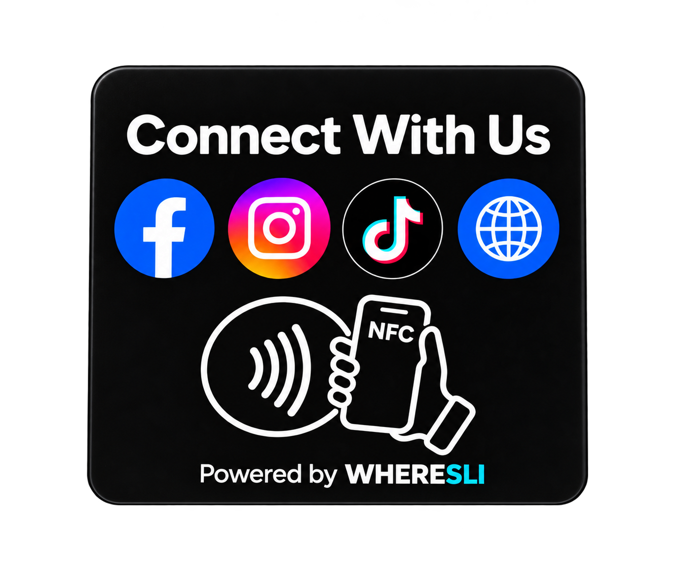 Connect With Us NFC