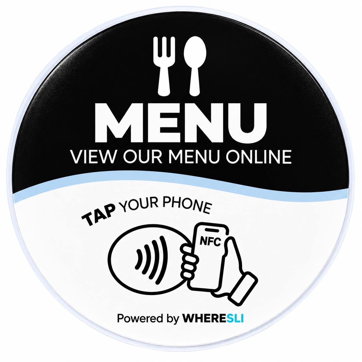 Menu NFC — Tap Only